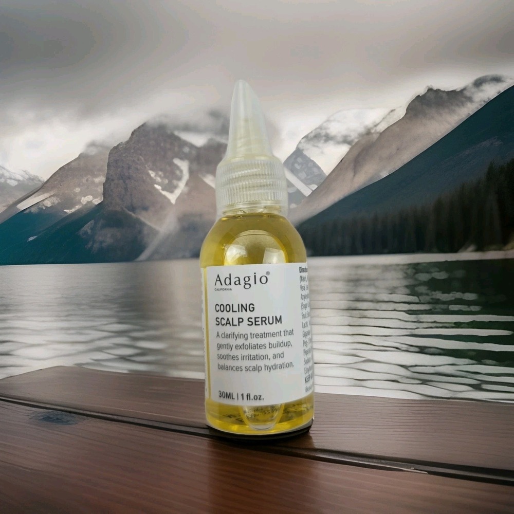 ADAGIO Soothing Relief Cooling Scalp Serum 1 fl.oz‎ New Without Box